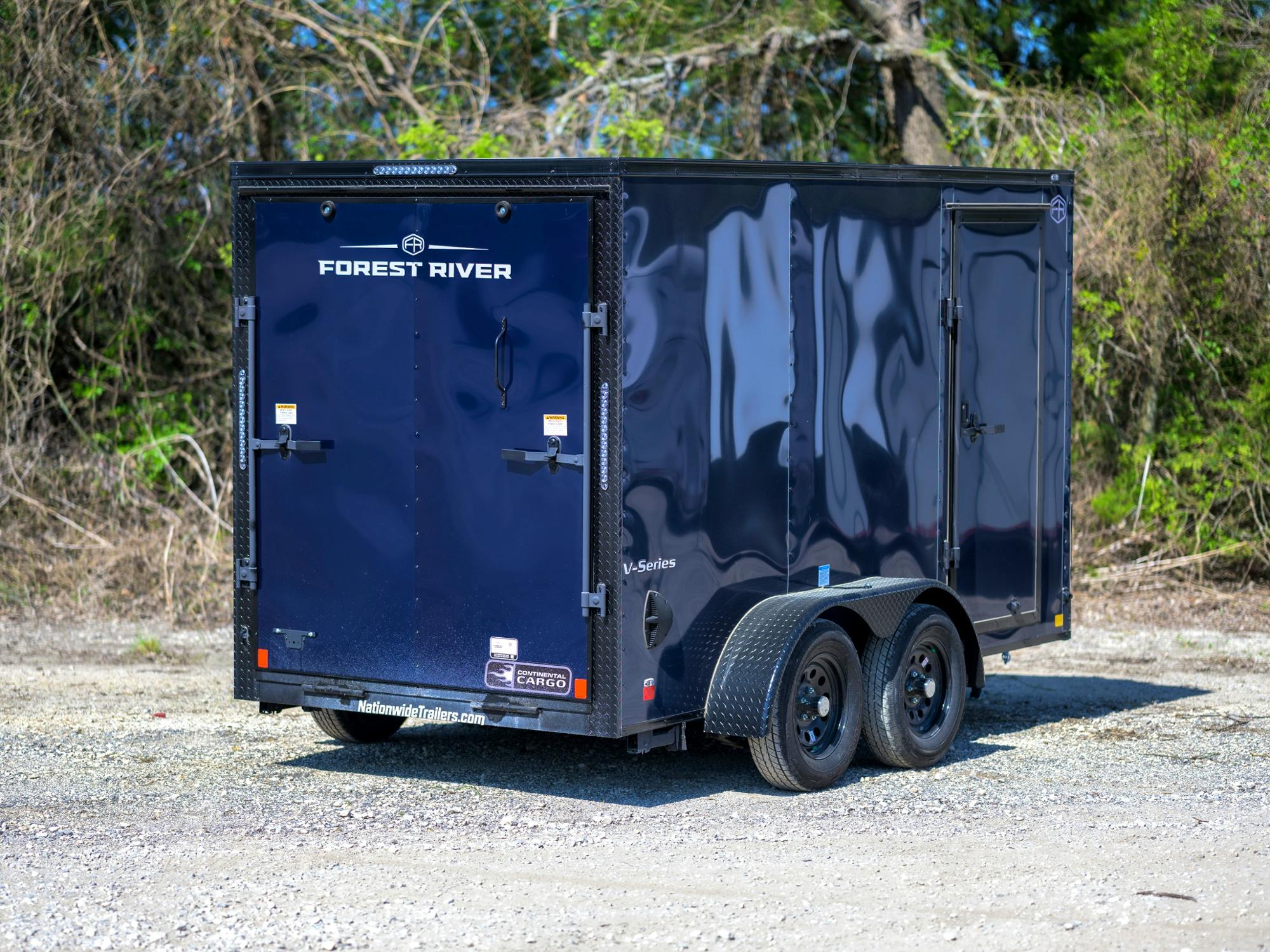 Continental Cargo 6'x12' Enclosed Cargo Trailer w/ Rear Ramp Door (V-Series) - Stock #86229 - Image 2 of 2