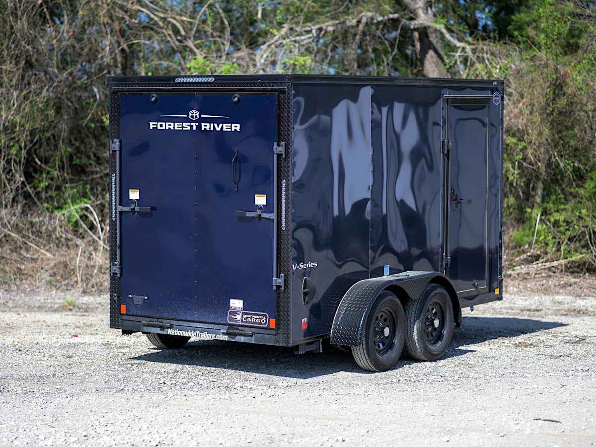 Continental Cargo 6'x12' Enclosed Cargo Trailer w/ Rear Ramp Door (V-Series) - Stock #86229 - Image 2 of 2 Continental Cargo 6'x12' Enclosed Cargo Trailer w/ Rear Ramp Door (V-Series) - Stock #86229 - Image 2 of 2