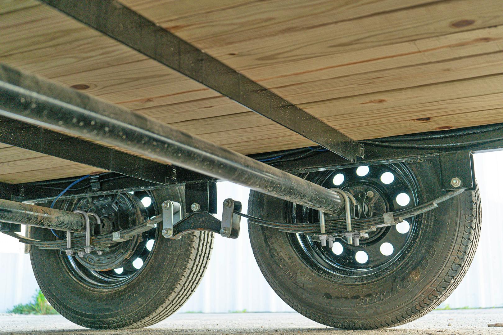 PJ Trailers 16'x83" Tandem Axle 4" Channel Utility Trailer (UL) - Image 9