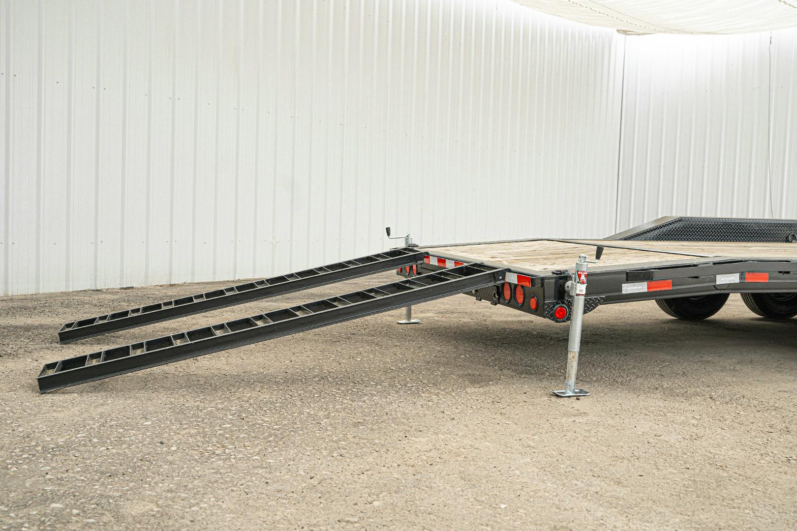 PJ Trailers 40'x81" GN 8" Channel S/W Equipment Trailer w/ Triple Axles (B8) - Image 17