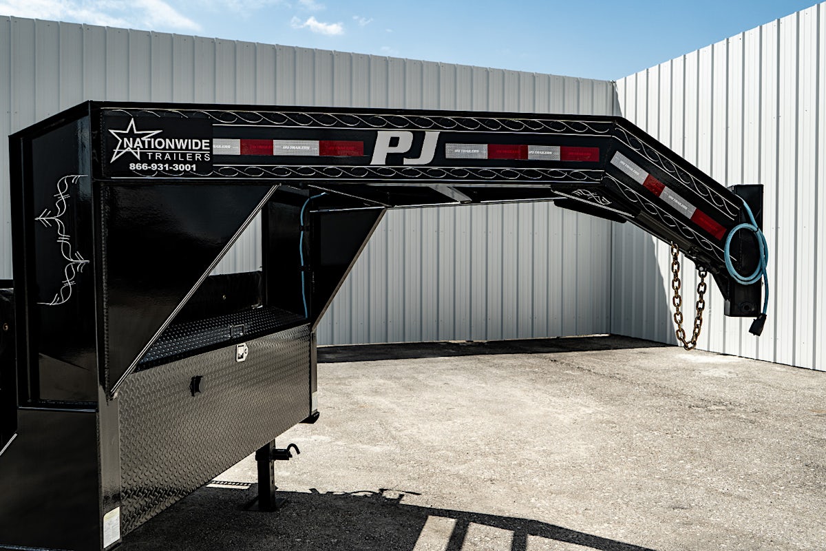 PJ Trailers 14'x83" GN Low Pro Dump Trailer w/ 2' Sides (DL) - Image 11