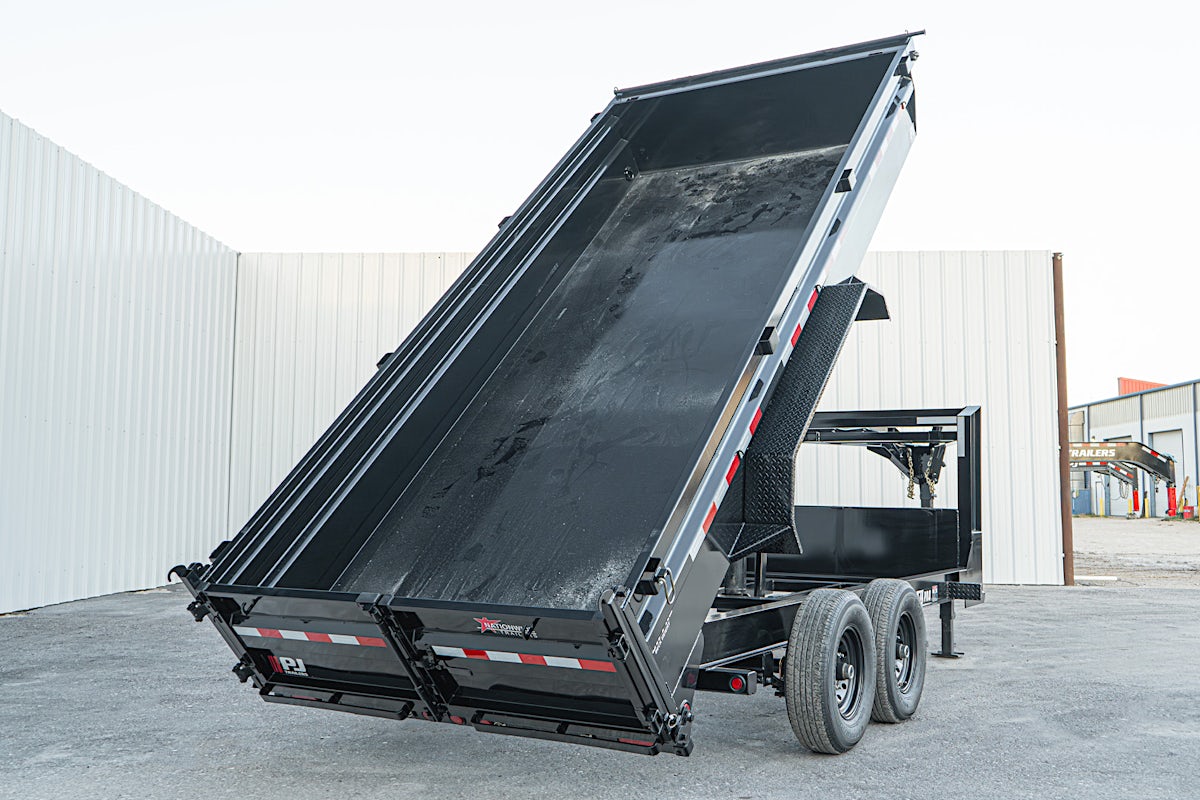PJ Trailers 16'x83" Gooseneck Low Pro Dump Trailer w/ 2' Sides (DL) - Image 28