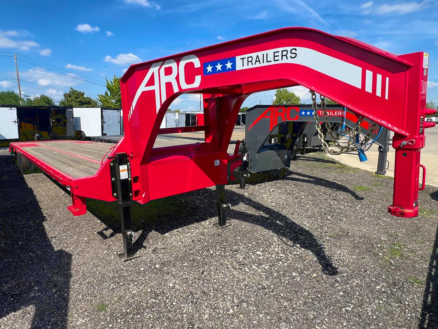 ARC Trailers 40'x102" 24K Gooseneck Flatbed Trailer w/ Duals (GDD) - Stock #86264 - Image 1 of 6