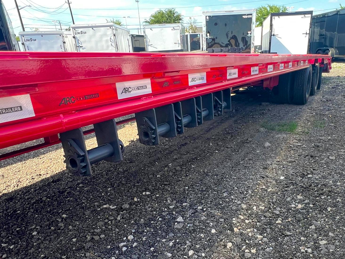 ARC Trailers 40'x102" 24K Gooseneck Flatbed Trailer w/ Duals (GDD) - Stock #86264 - Image 2 of 6