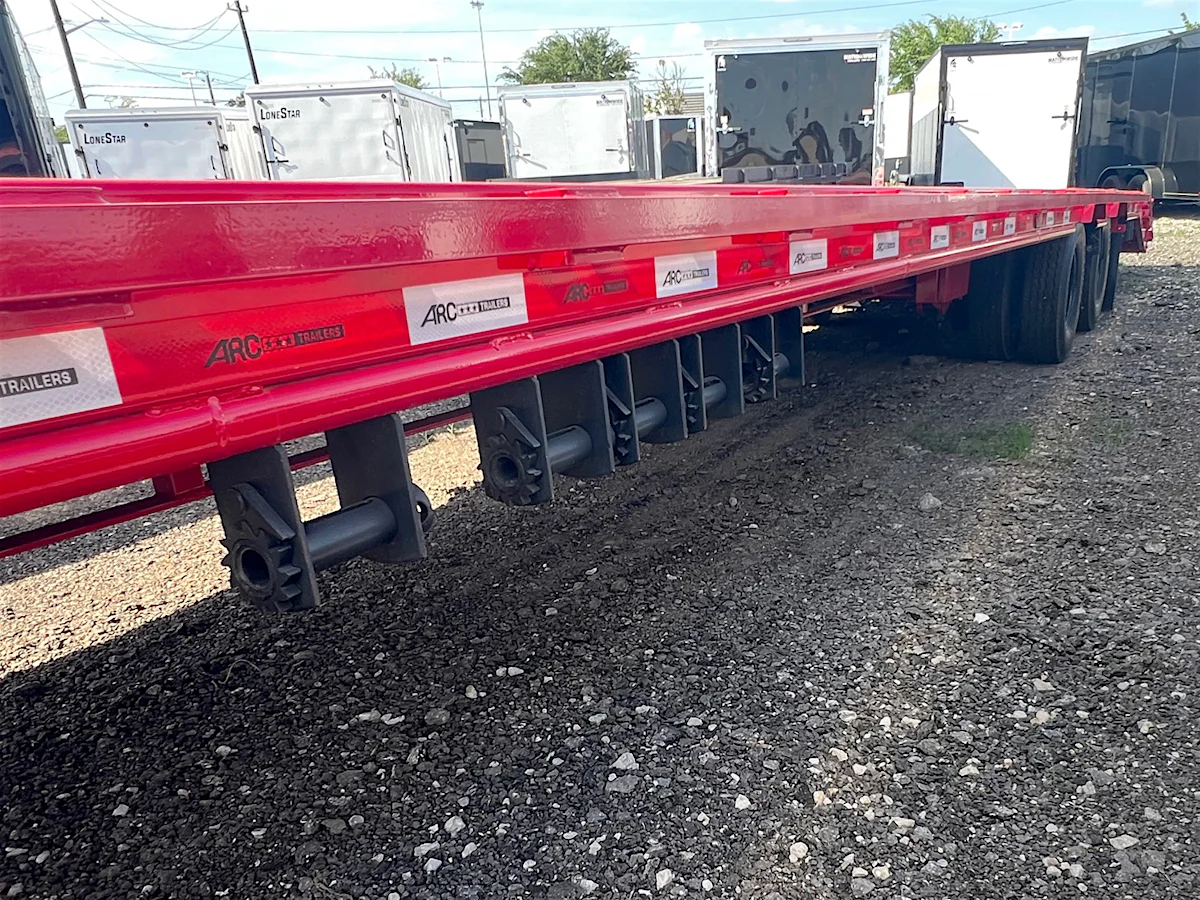ARC Trailers 40'x102" 24K Gooseneck Flatbed Trailer w/ Duals (GDD) - Stock #86264 - Image 2 of 6 ARC Trailers 40'x102" 24K Gooseneck Flatbed Trailer w/ Duals (GDD) - Stock #86264 - Image 2 of 6