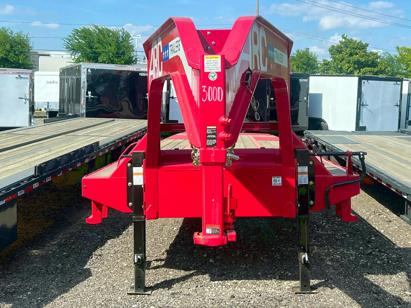 ARC Trailers 40'x102" 24K Gooseneck Flatbed Trailer w/ Duals (GDD) - Stock #86264 - Image 5 of 6