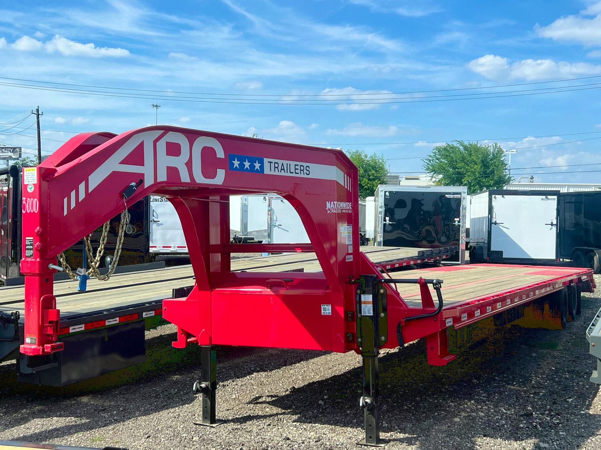 ARC Trailers 40'x102" 24K Gooseneck Flatbed Trailer w/ Duals (GDD) - Stock #86264 - Image 6 of 6