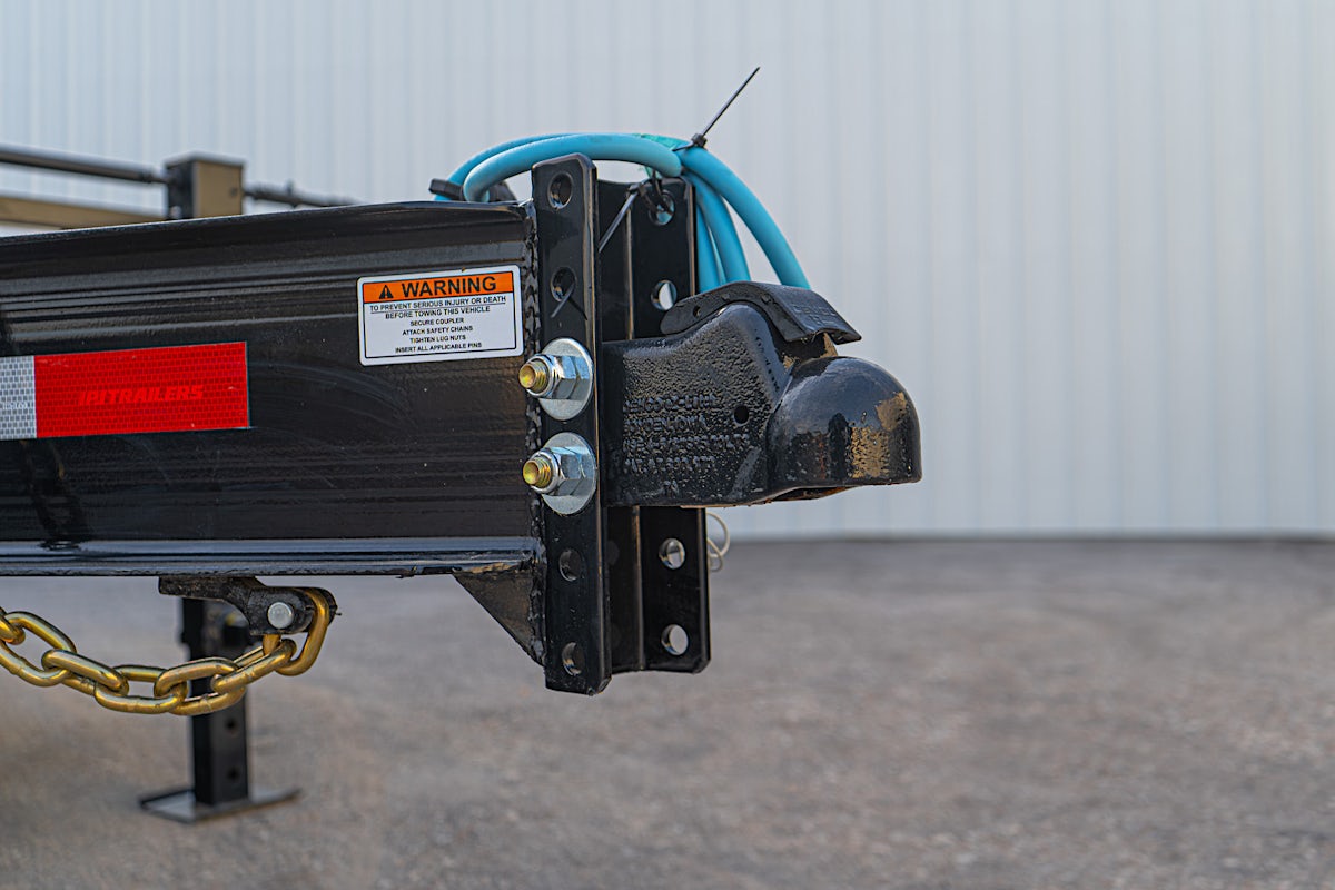 PJ Trailers 20'x102" 8" I-Beam Deckover Flatbed Trailer (F8) - Image 6