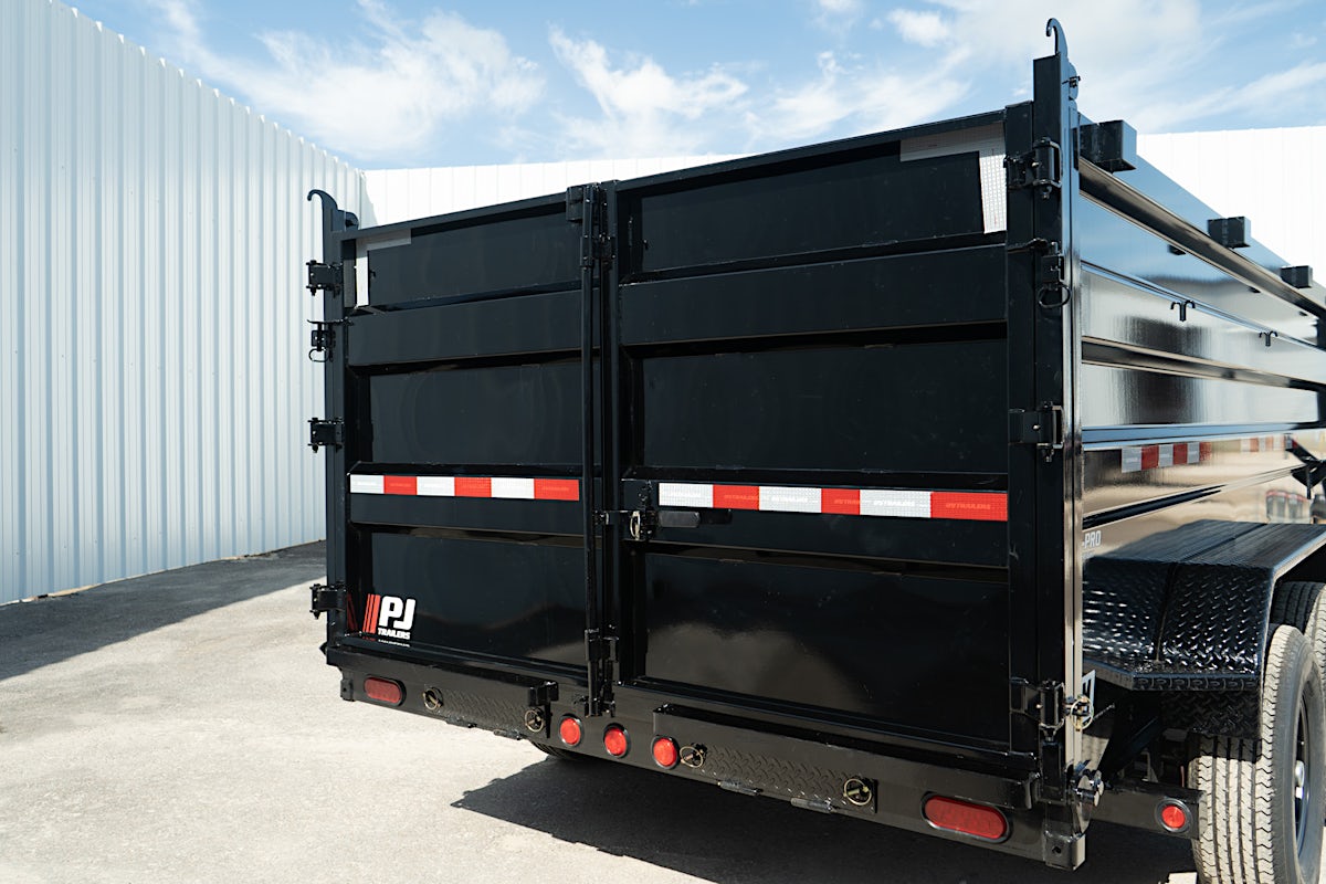 PJ Trailers 14'x83" Low Pro High Side Dump Trailer w/ 4' Sides (DM) - Image 25