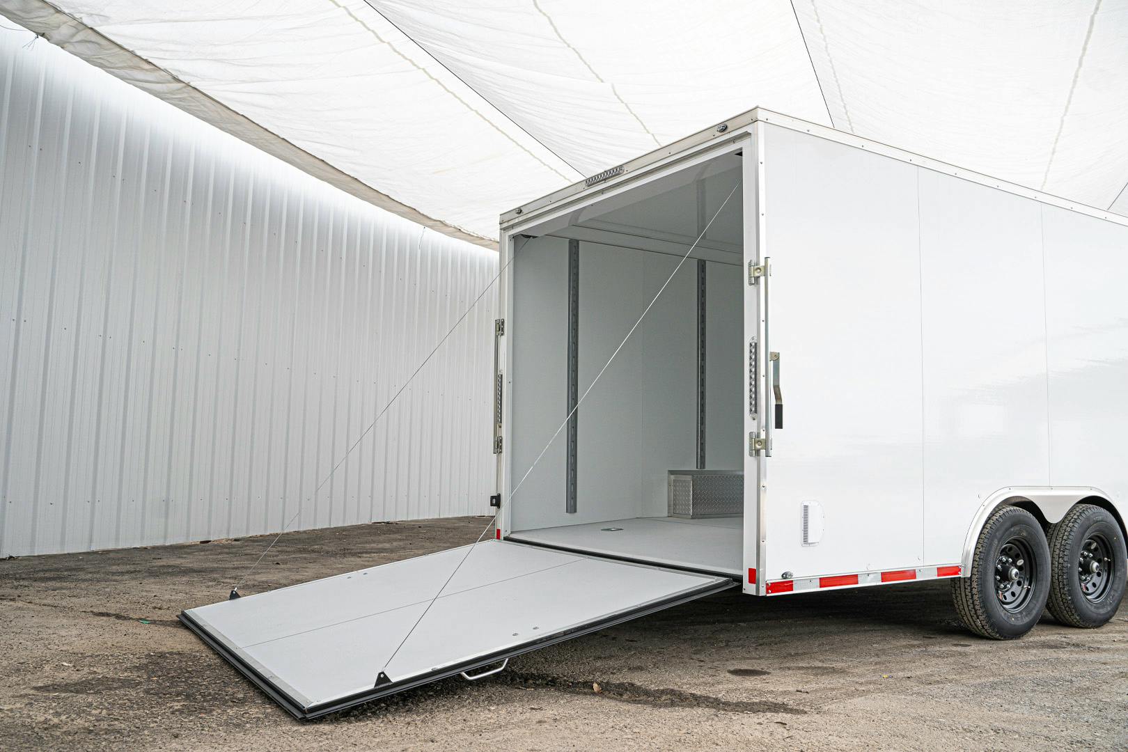 CellTech 8.5'x16' All-Steel Enclosed Cargo Trailer w/ Rear Barn Doors (C2) - Image 7