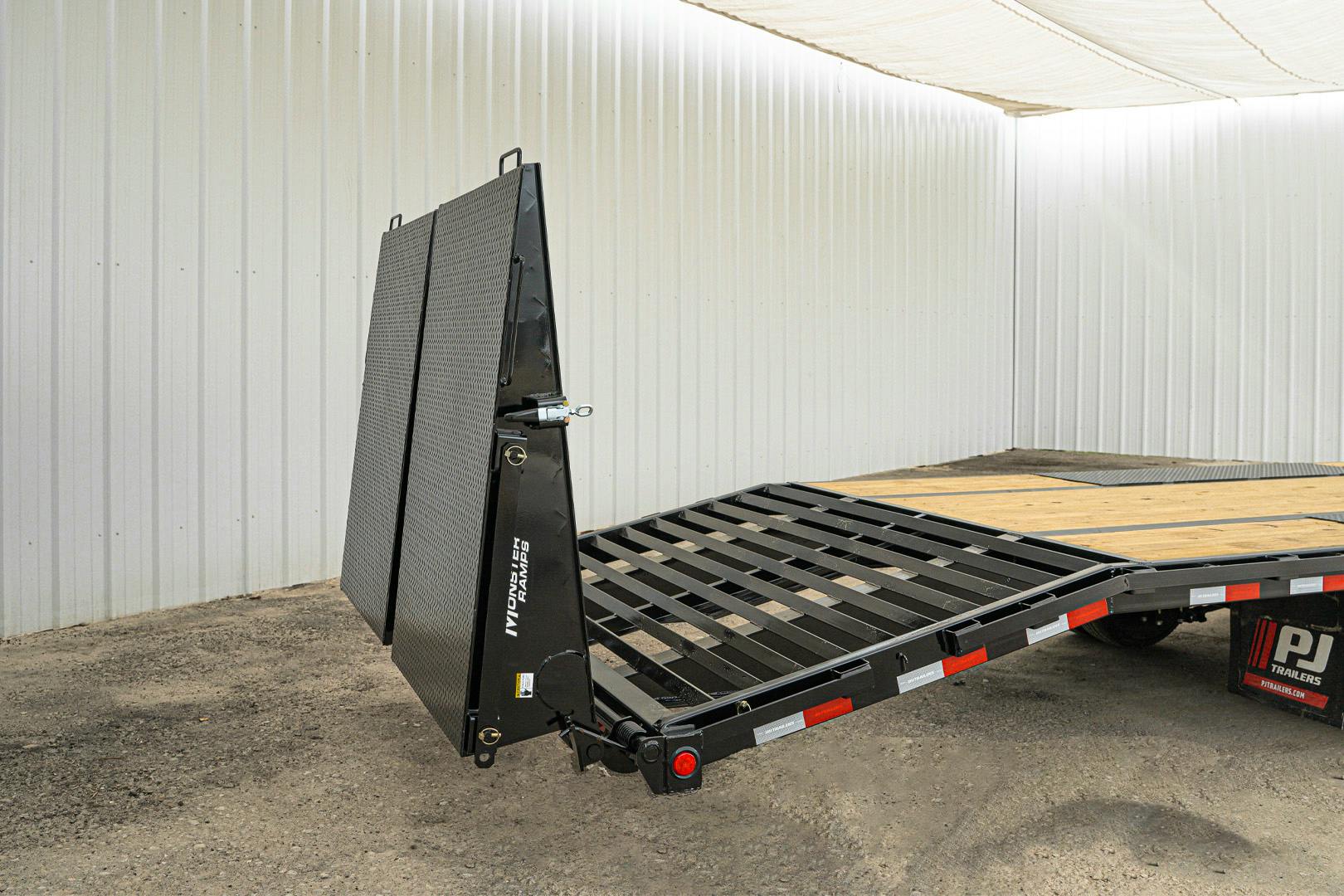 PJ Trailers 40'x102" Gooseneck Low Pro Flatbed Trailer w/ Duals (LD) - Image 16