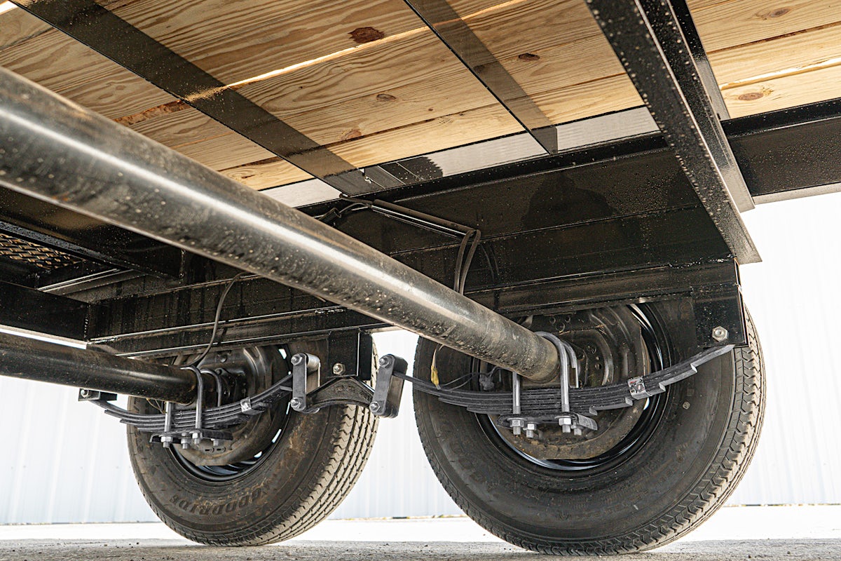 PJ Trailers 20'x101" Med. Duty 6" Channel Deckover Flatbed Trailer (L6) - Image 11