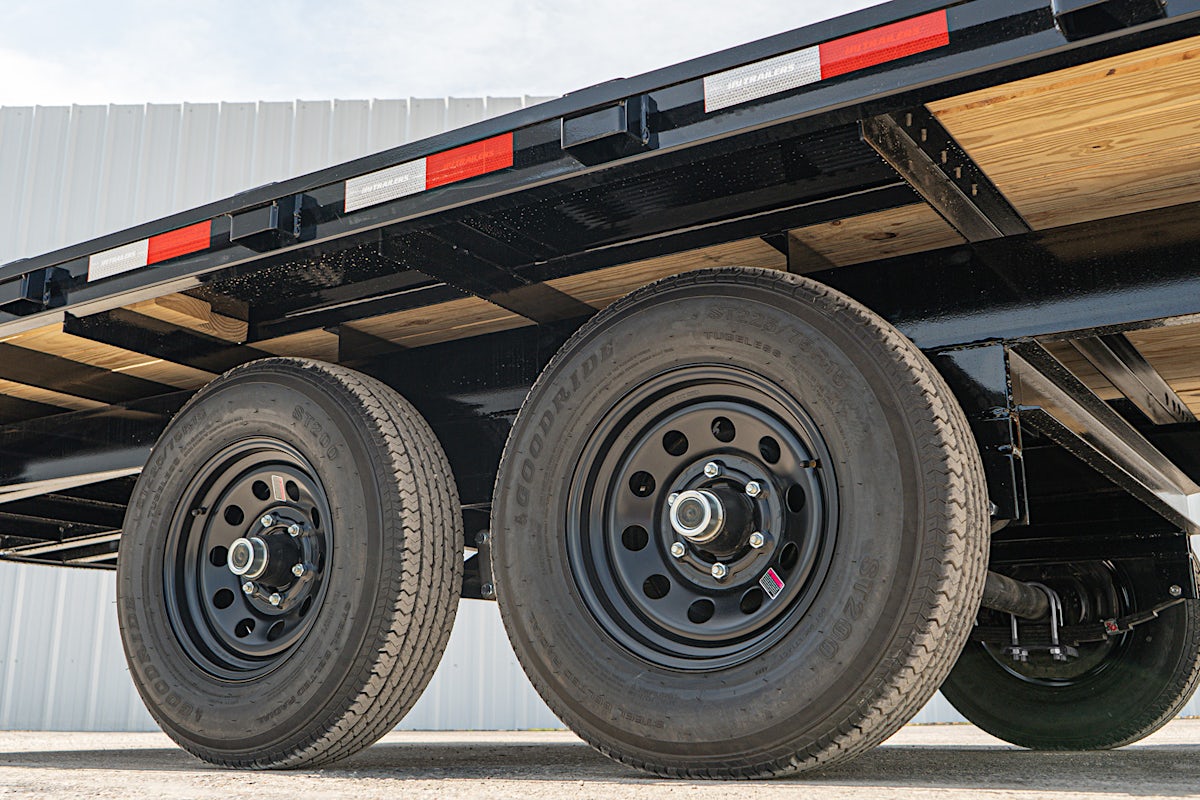 PJ Trailers 20'x101" Med. Duty 6" Channel Deckover Flatbed Trailer (L6) - Image 12