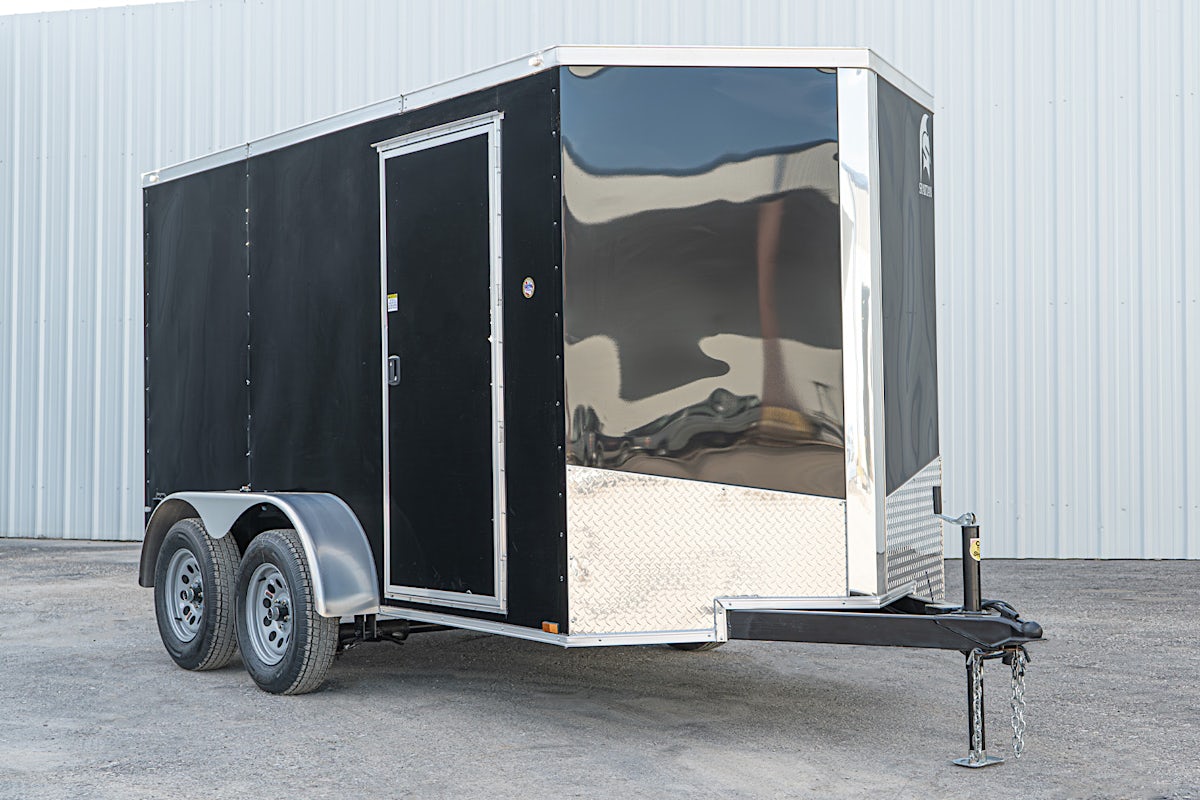 Spartan 6'x12' Enclosed Cargo Trailer w/ Rear Ramp Door (C2) - Image 2