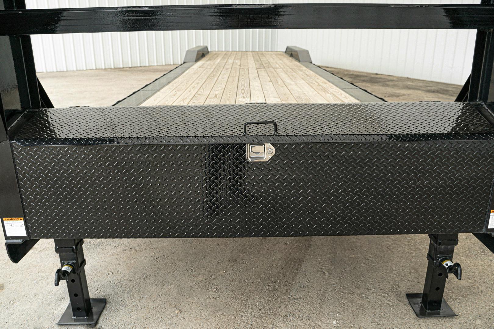 PJ Trailers 40'x81" GN 8" Channel S/W Equipment Trailer w/ Triple Axles (B8) - Image 6