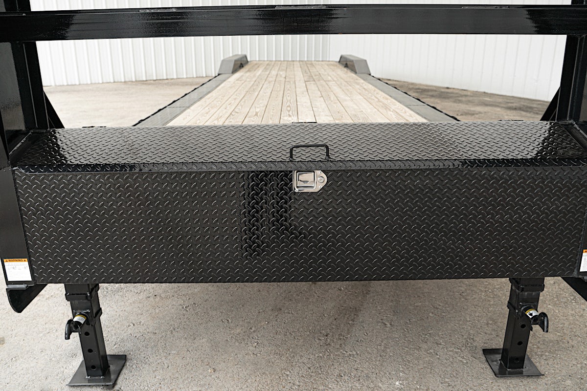 PJ Trailers 40'x81" GN 8" Channel S/W Equipment Trailer w/ Triple Axles (B8) - Image 6