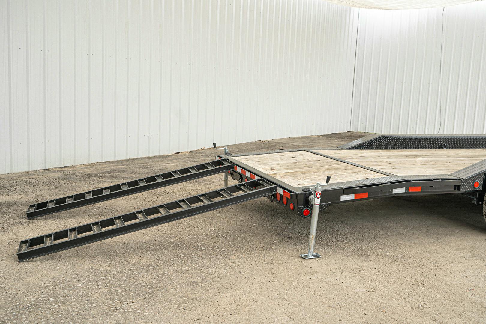 PJ Trailers 40'x81" GN 8" Channel S/W Equipment Trailer w/ Triple Axles (B8) - Image 14