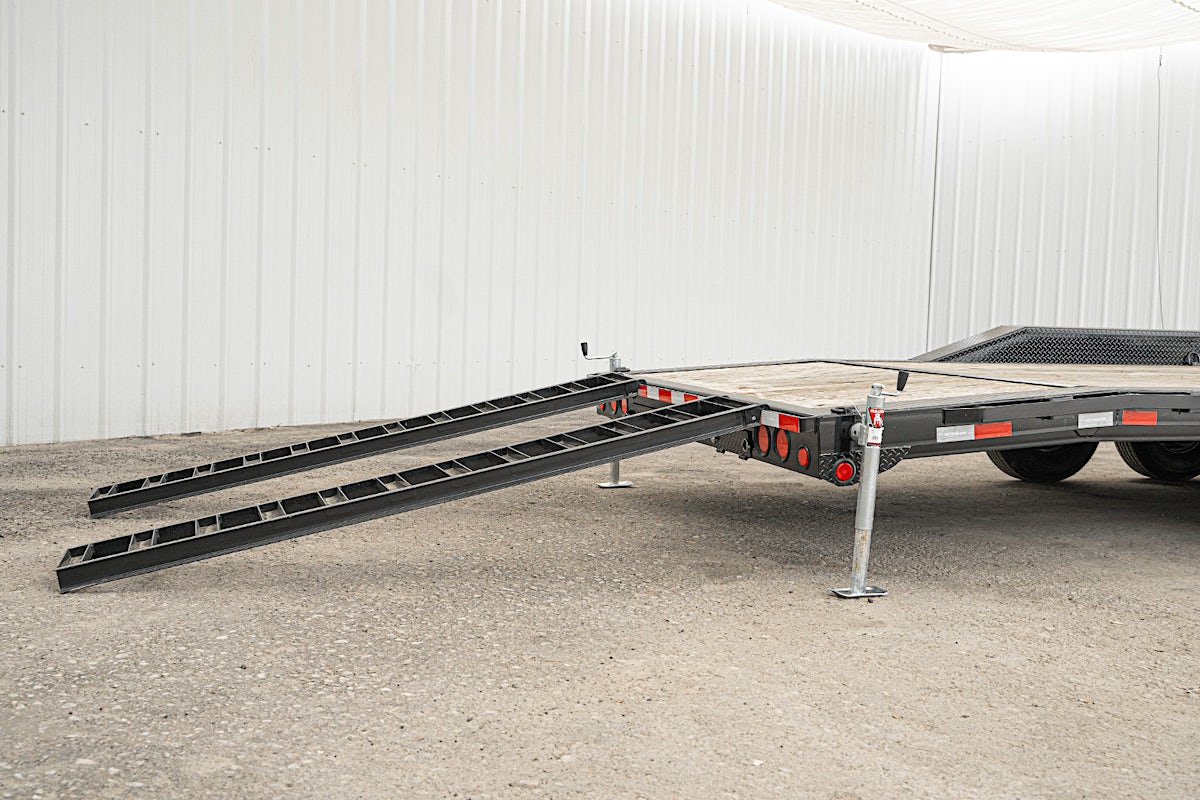 PJ Trailers 40'x81" GN 8" Channel S/W Equipment Trailer w/ Triple Axles (B8) - Image 17