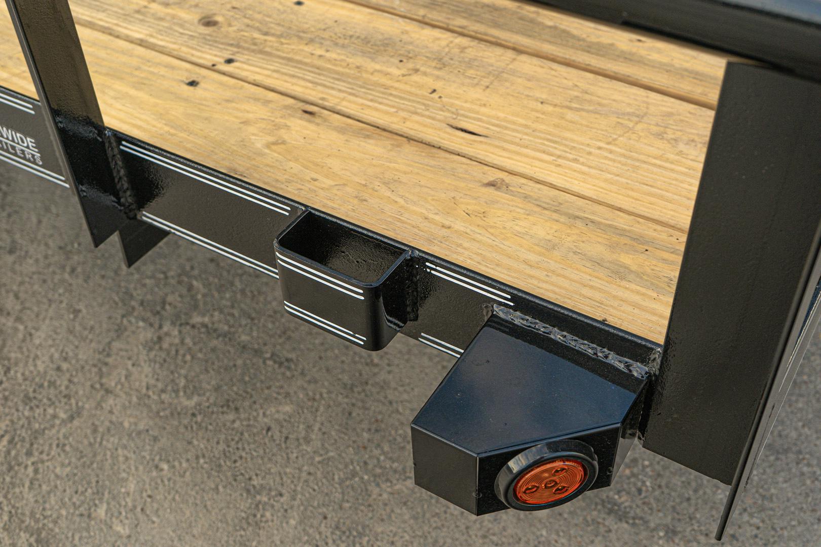 Texas Bragg 18'x83" Utility Trailer w/ 4' Gate (U2) - Image 7