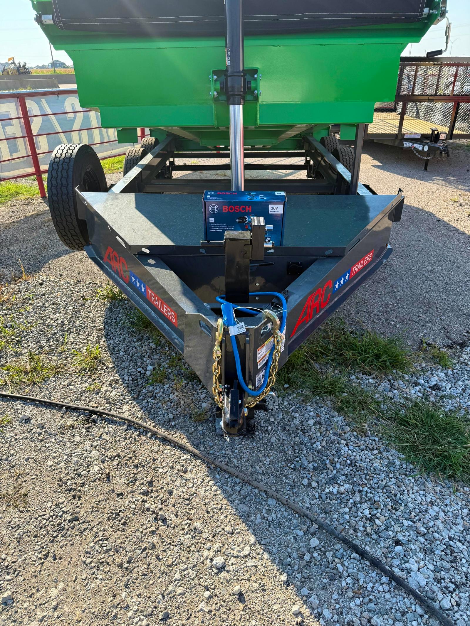 ARC Trailers 14'x83" Telescopic Dump Trailer w/ 2' Sides (BDT) - Image 5