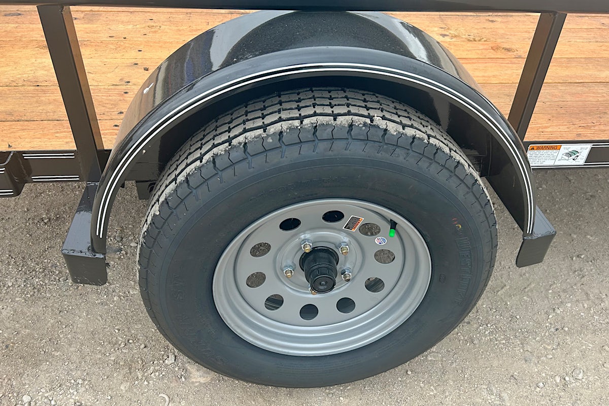 Texas Bragg 10'x60" Utility Trailer w/ 4' Gate (U1) - Image 5