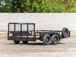 Texas Bragg 12'x83" Utility Trailer w/ 3' Gate & 2' Dovetail (U2) Stock #86364 - Thumbnail 3