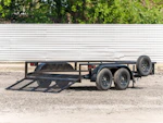 Texas Bragg 12'x83" Utility Trailer w/ 3' Gate & 2' Dovetail (U2) Stock #86364 - Thumbnail 4