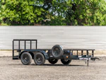 Texas Bragg 12'x83" Utility Trailer w/ 3' Gate & 2' Dovetail (U2) Stock #86364 - Thumbnail 2