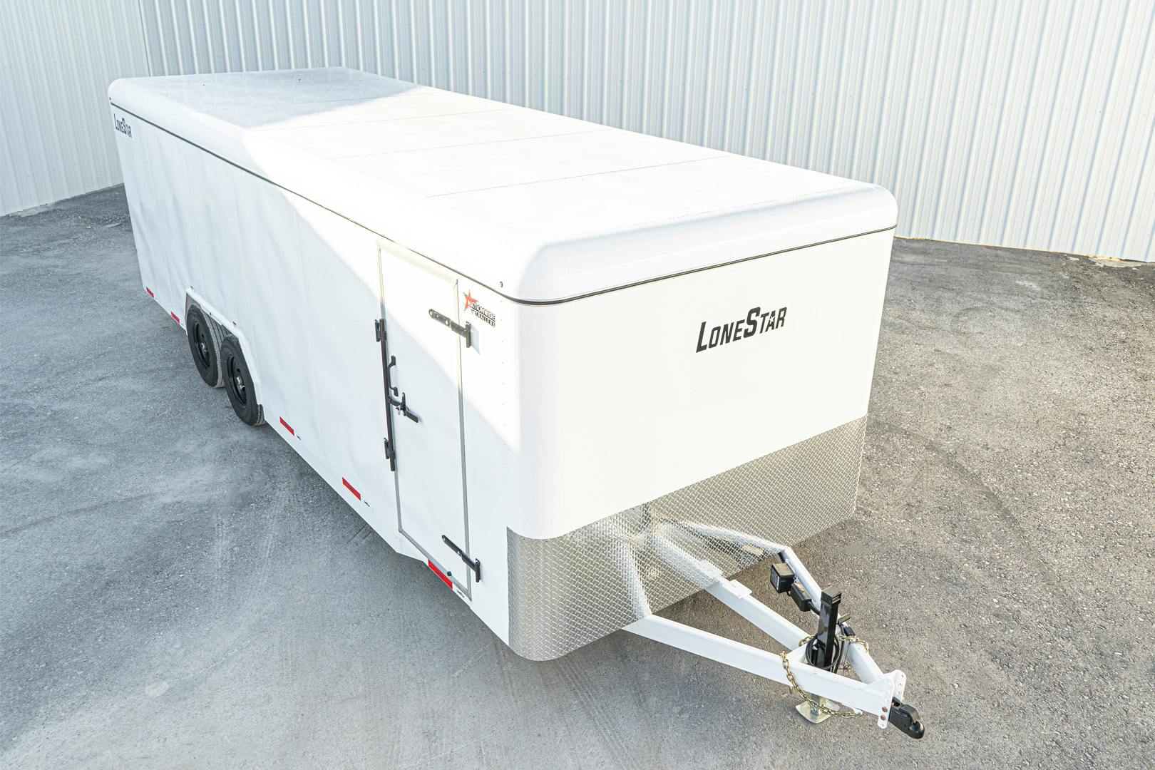 LoneStar 8.5'x24' 14k Steel Enclosed Cargo Trailer w/ Rear Barn Doors (C2) - Stock #86369 - Image 4 of 12