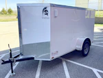 Spartan 5'x10' Enclosed Cargo Trailer w/ Rear Ramp Door (C1) Stock #86378 - Thumbnail 1