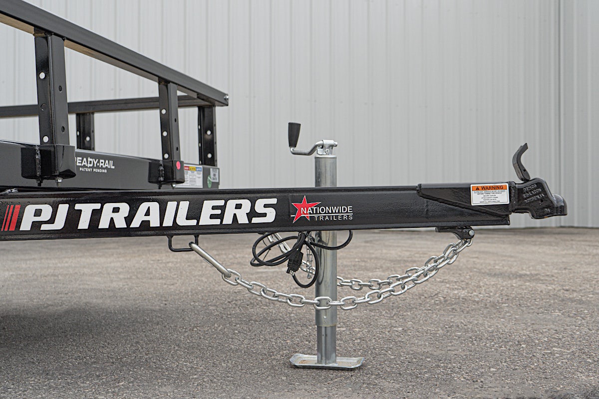 PJ Trailers 12'x72" Single Axle 4" Channel Utility Trailer (U2) - Image 8