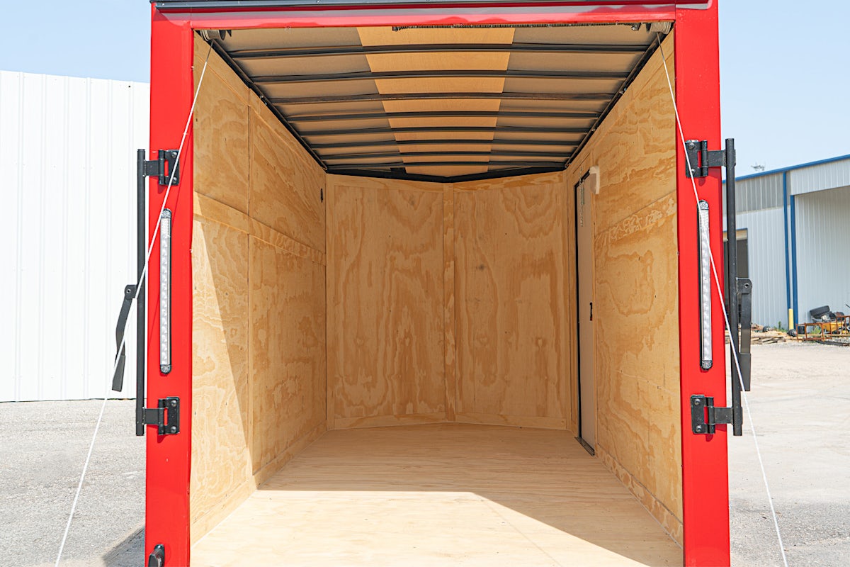 Spartan 6'x12' Enclosed Cargo Trailer w/ Rear Ramp Door (C1) - Image 14