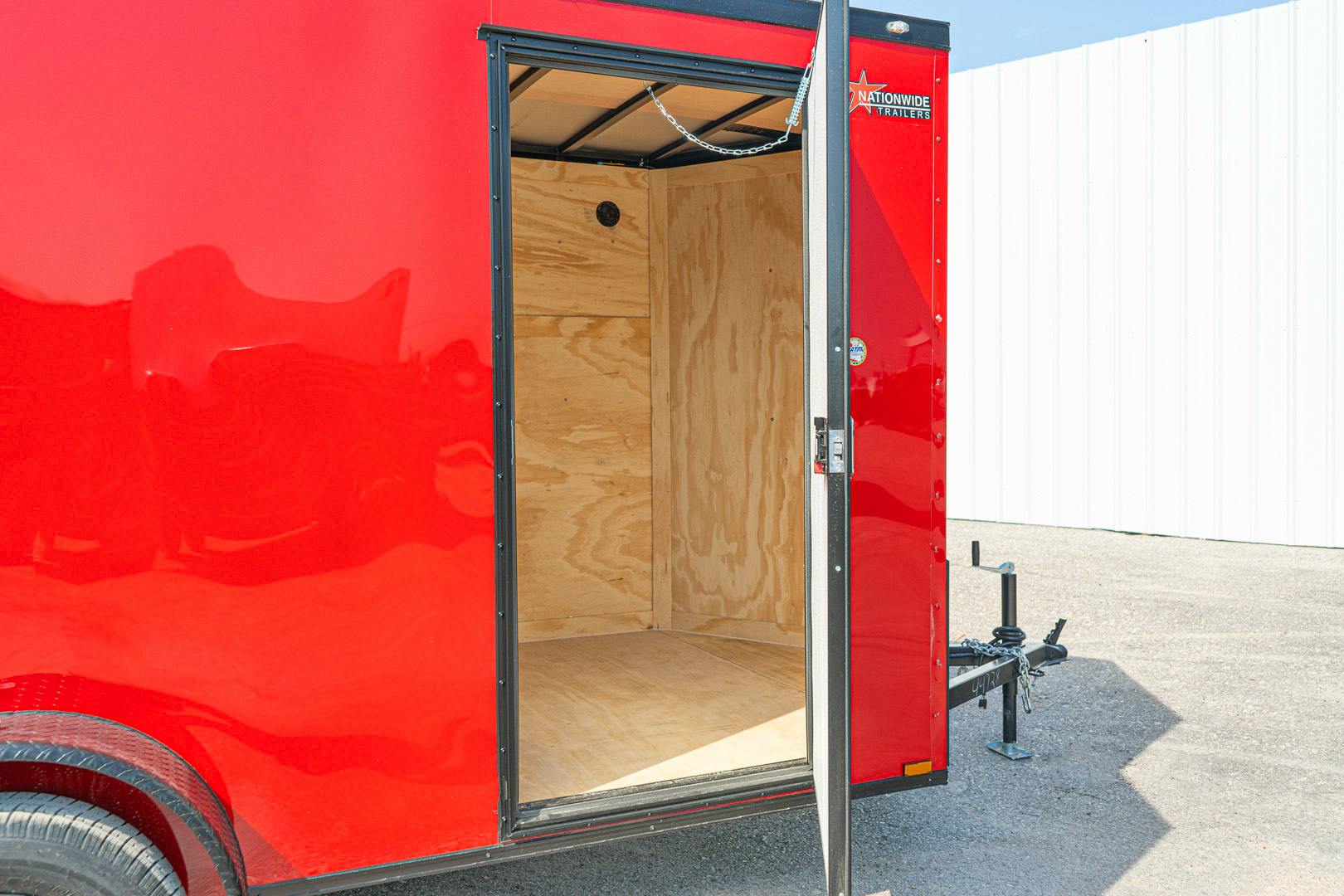 Spartan 6'x12' Enclosed Cargo Trailer w/ Rear Ramp Door (C1) - Image 6