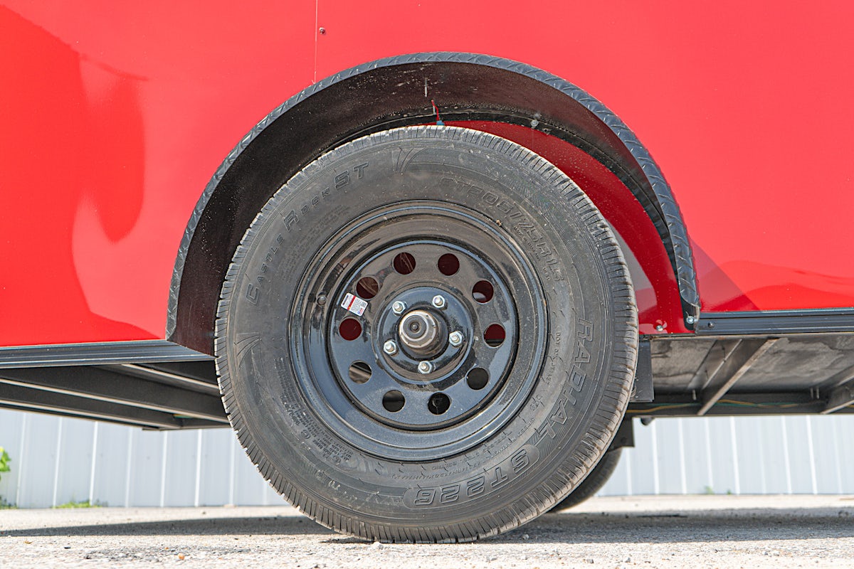 Spartan 6'x12' Enclosed Cargo Trailer w/ Rear Ramp Door (C1) - Image 9