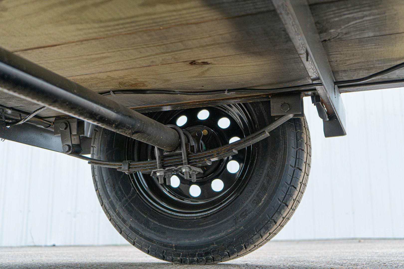 Texas Bragg 8'x60" Utility Trailer w/ 3' Gate (U1) - Image 9