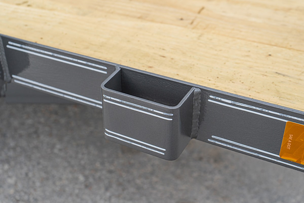 Texas Bragg 8'x60" Utility Trailer w/ 3' Gate (U1) - Image 5