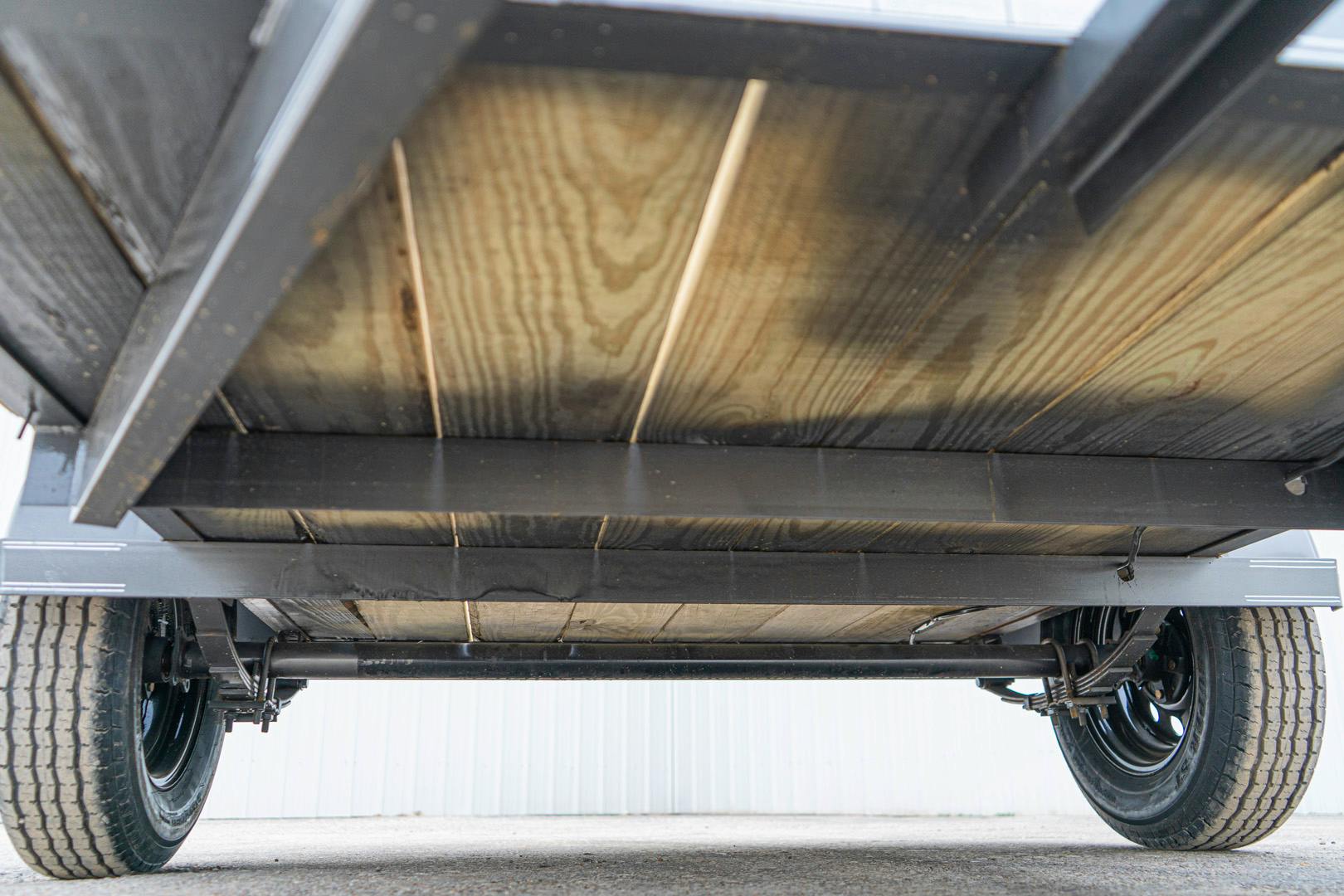 Texas Bragg 8'x60" Utility Trailer w/ 3' Gate (U1) - Image 7