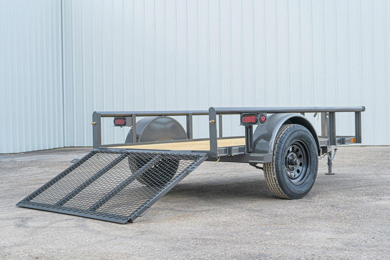 Texas Bragg 8'x60" Utility Trailer w/ 3' Gate (U1) - Image 13