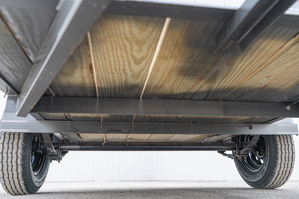 Texas Bragg 8'x60" Utility Trailer w/ 3' Gate (U1) - Image 4