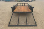 Texas Bragg 10'x60" Utility Trailer w/ 3' Gate (U1) Stock #86414 - Thumbnail 4