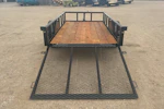 Texas Bragg 10'x60" Utility Trailer w/ 3' Gate (U1) Stock #86418 - Thumbnail 4