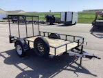 Texas Bragg 10'x77" Utility Trailer w/ 4' Gate (U1) Stock #86420 - Thumbnail 3