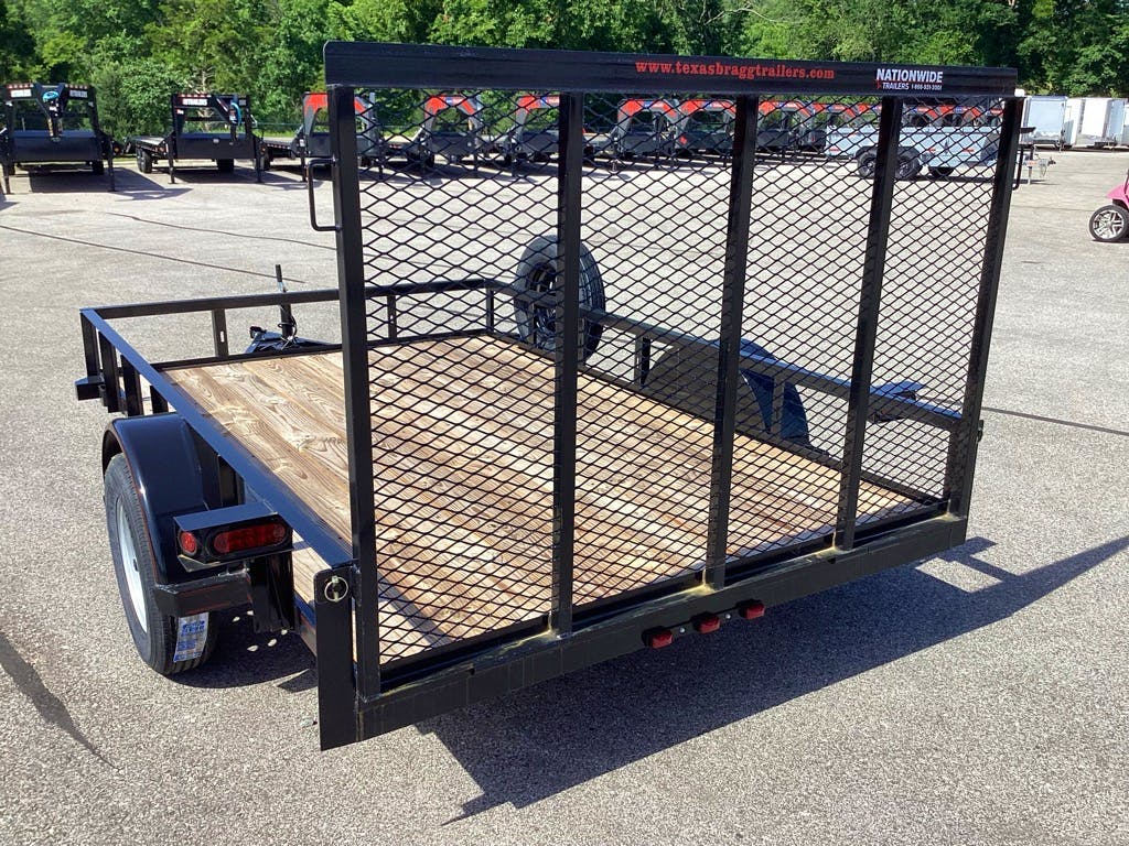 Texas Bragg 10'x77" Utility Trailer w/ 4' Gate (U1) - Stock #86420 - Image 4 of 4