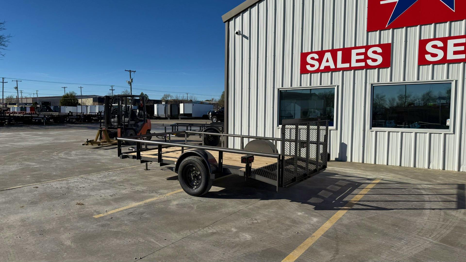 Texas Bragg 12'x77" Utility Trailer w/ 3' Gate & 2' Dovetail (U1) - Image 3