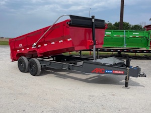ARC Trailers 14'x83" Telescopic Dump Trailer w/ 3' Sides (BDT)