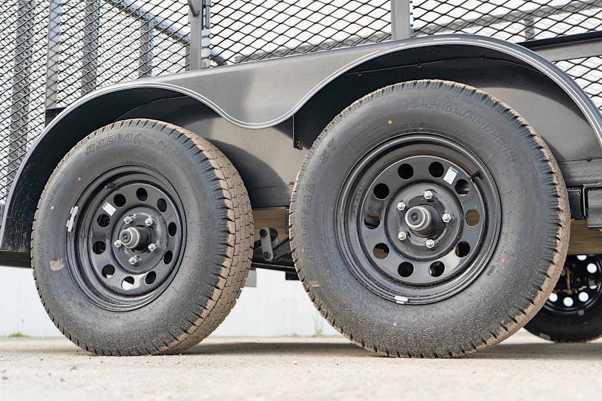 X-ON 14'x83" Landscape Trailer w/ 4' Sides & 4' Gate (L2) - Image 10