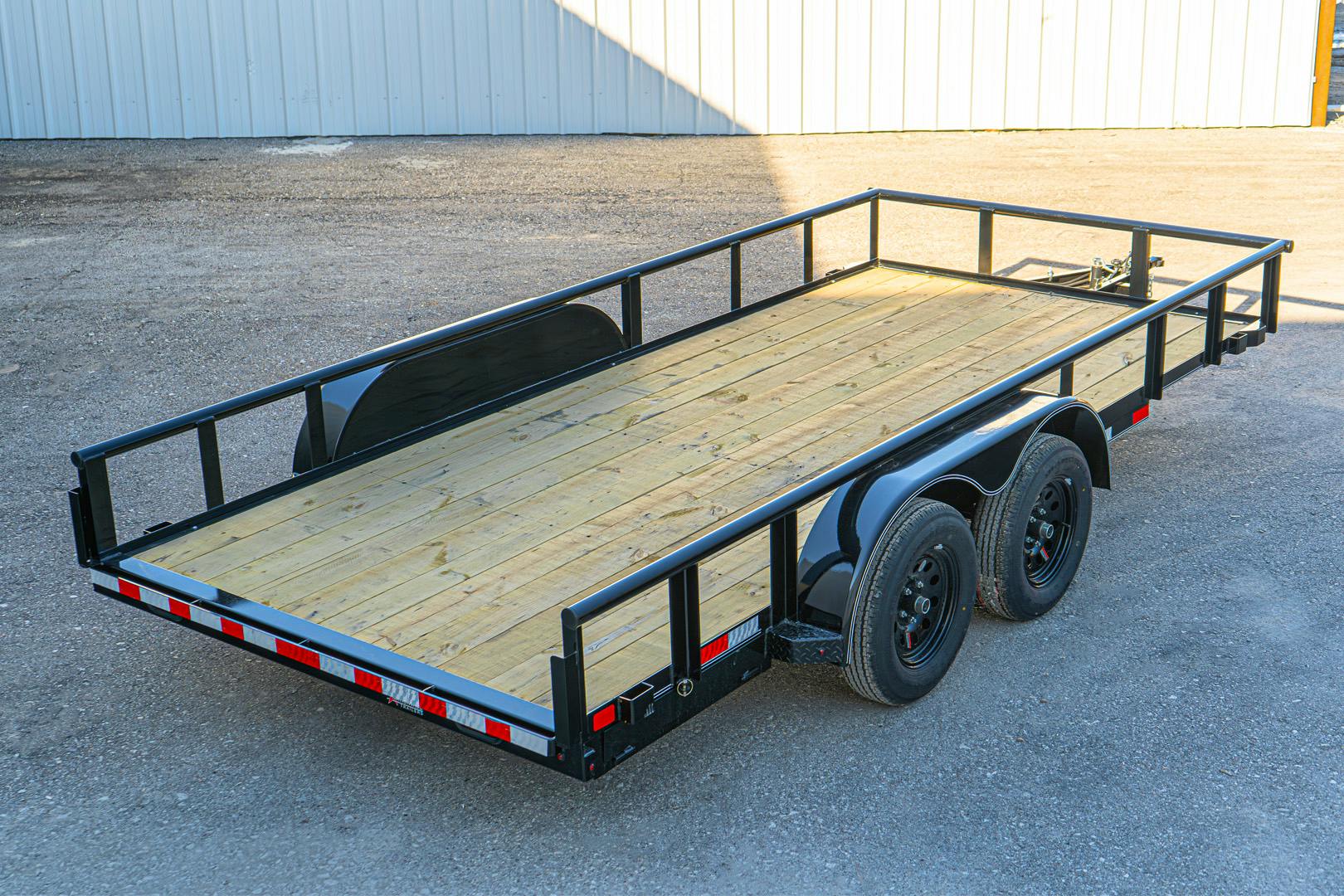 X-ON 16'x83" Utility Trailer w/ Slide-In Ramps (U2) - Image 11