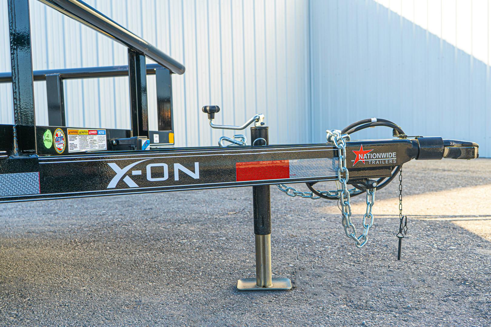 X-ON 16'x83" Utility Trailer w/ Slide-In Ramps (U2) - Image 5