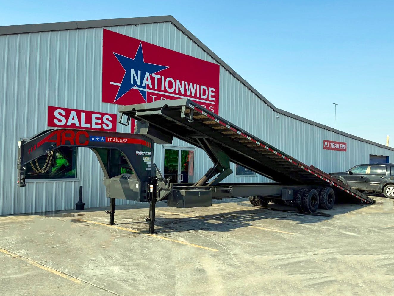 ARC Trailers 40'x102" Gooseneck Container Hauler Trailer (GCT) - Stock #86454 - Image 2 of 8