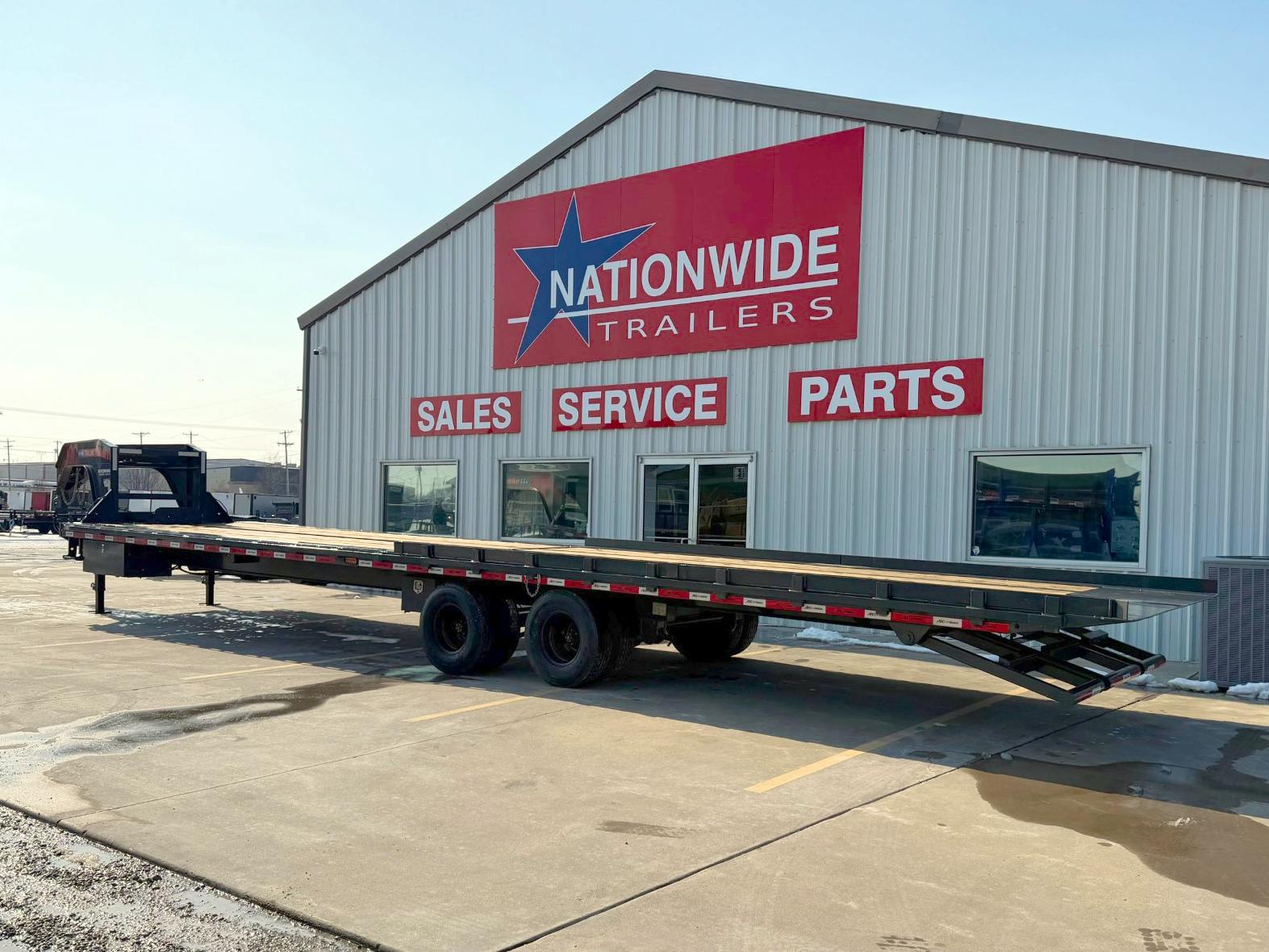 ARC Trailers 40'x102" Gooseneck Container Hauler Trailer (GCT) - Stock #86454 - Image 6 of 8